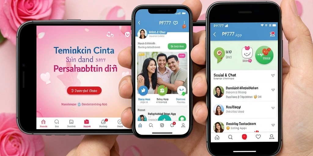 Tampilan antarmuka utama PF777 yang menarik dan fungsional.
