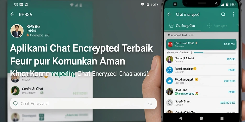 Antarmuka pengguna aplikasi RP886 yang intuitif dan aman.